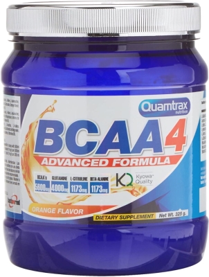 Аминокислота Quamtrax BCAA 4 апельсин, 325 г
