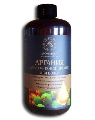 Бальзам-кондиціонер для волосся Ароматика Арганія, 480 мл
