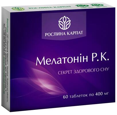 Мелатонин Рослина Карпат таблетки №60