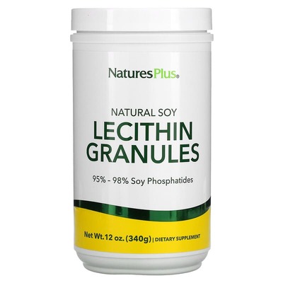 Лецитин из сои Nature's Plus Soy Lecithin Granules гранулы, 340 г