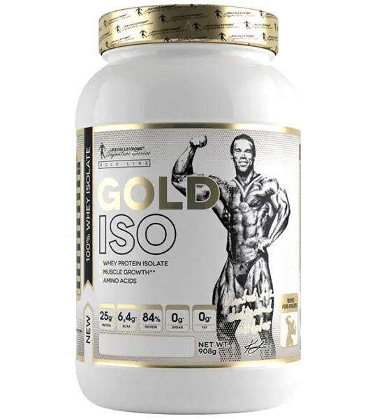 Протеїн сироватковий ізолят Kevin Levrone Gold Iso шоколад, 908 г