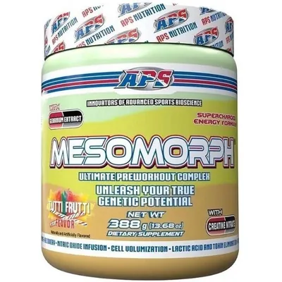 Передтренувальний комплекс APS Nutrition Mesomorph Тутті Фрутті, 388 г