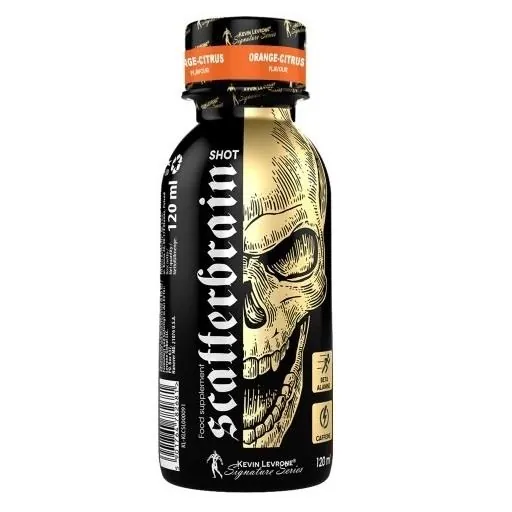 Передтренувальний комплекс Kevin Levrone Scatterbrain Shot апельсин-цитрус, 120 мл