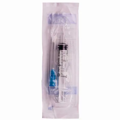 Шприц 2 мл Alexpharm 3-х компонентний з голкою 23G (0,6 х 30 мм), 1 штука