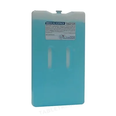Акумулятор штучного холоду Glewdor Medical Icepack 1110 0С