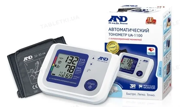 Тонометр AND UA-1100 автоматичний