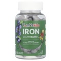 Железо с витамином C YumVs Iron with Vitamin C Gummies со вкусом винограда, 60 жевательных мармеладок