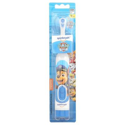 Электрическая зубная щетка Arm & Hammer Kid's Spinbrush Щенячий патруль детская, мягкая