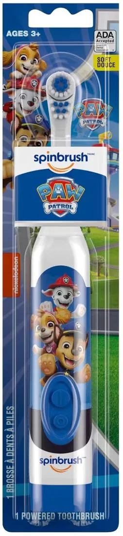 Електрична зубна щітка Arm & Hammer Spinbrush Kid's Щенячий патруль дитяча, м'яка
