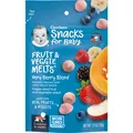 Снеки Gerber Yogurt melts з сублімованого йогурту ягідна суміш для дітей з 8 місяців, 28 г