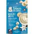 Снеки Gerber Yogurt melts з сублімованого йогурту з ваніллю та бананом для дітей з 8 місяців, 28 г