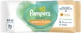 Серветки вологі Pampers Harmonie Protect and Care з календулою дитячі, 44 шт