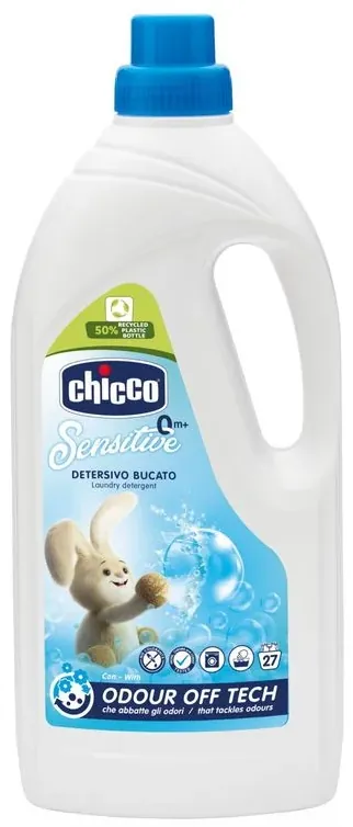 Засіб для прання Chicco Sensitive рідкий (07532.20), 1500 мл