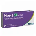 Мема таблетки, в/плів. обол. по 10 мг №56 (14х4)