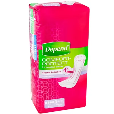 Прокладки урологічні Depend Super, 8 штук