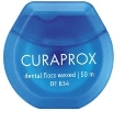 Зубна нитка Curaprox вощена з ароматом м'яти 50 м