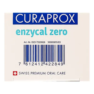 Зубна паста Curaprox Enzycal Zero ферментна, 75 мл