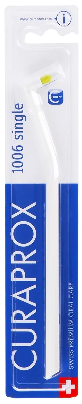 Зубна щітка Curaprox CS 1006 Single монопучкова d 6 мм, 1 шт