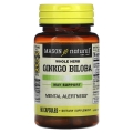 Гинкго Билоба Экстракт Mason Natural Ginkgo Biloba, 60 капсул