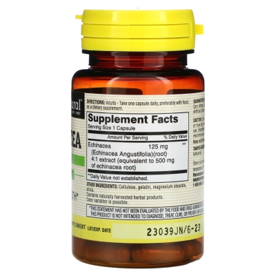 Эхинацея Mason Natural Echinacea, 60 капсул