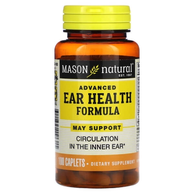 Здоровье ушей Mason Natural Ear Health Plus, 100 таблеток