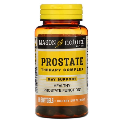 Комплекс терапии простаты Mason Natural Prostate Therapy Complex, 60 гелевых капсул