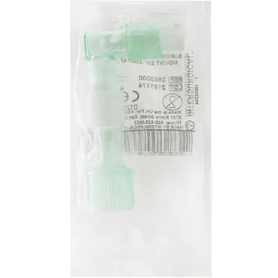 З'єднувач гнучкий кутовий Intersurgical 22F-коліно 22М/15F