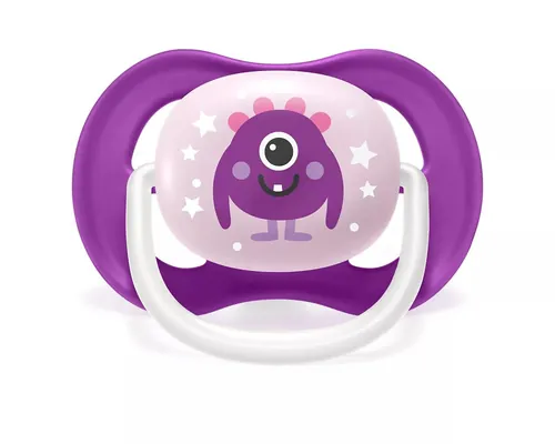 Пустушка силіконова Philips Avent Ultra Air SCF080/10 ортодонтична, 6-18 місяців, 2 шт