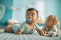 Пустышка силиконовая Philips Avent Ultra Air SCF080/09 ортодонтическая, 0-6 месяцев, 2 шт