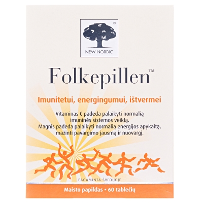 Фолкепиллен для иммунной системы Folkepillen таблетки №60