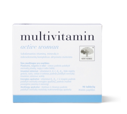 Мультивитамин актив для женщин Multivitamin active women таблетки №90