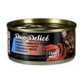 Корм вологий для дорослих котів AnimAll Duo Delice паштет з тунця зі шматочками краба, 80 г