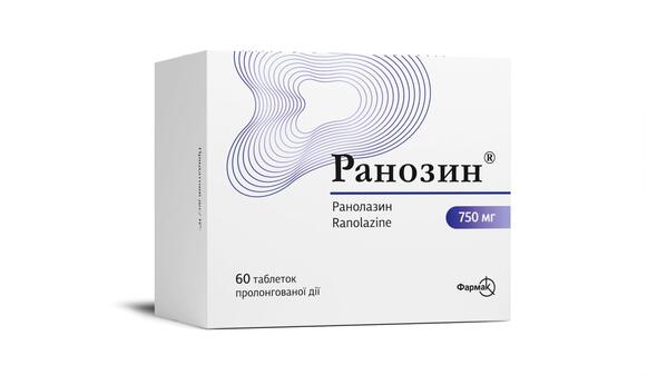 Ранозин таблетки прол./д. по 750 мг №60 (10х6)