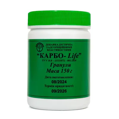 Карбо-Лайф Фітофармакологія гранули, 150 г
