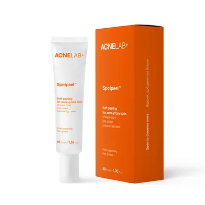 Пілінг для обличчя Acnelab+ Spotpeel м'який для шкіри схильної до акне, 40 мл
