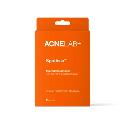 Патчі точкові Acnelab+ Spotless Microdarts з мікроголками, 9 шт