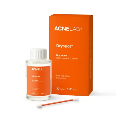 Лосьйон для обличчя Acnelab+ Dryspot підсушуючий, 30 мл