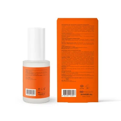 Сироватка для обличчя Acnelab+ Spotcalm Soothing для заспокоєння та усунення почервоніння, 30 мл