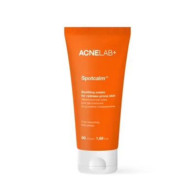 Крем для обличчя Acnelab+ Spotcalm Soothing зволожуючий для заспокоєння та усунення почервоніння, 50 мл