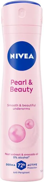Дезодорант-антиперспірант спрей Nivea Pearl & Beauty Перлина краса 72h (83731), 150 мл
