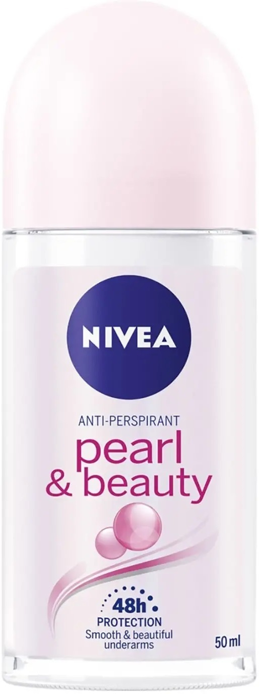 Дезодорант-антиперспирант шариковый Nivea Pearl & Beauty Жемчужная красота 48h (83735), 50 мл