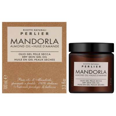 Гель-масло для тела Perlier Mandorla Almond Oil Миндаль для сухих участков кожи, 100 мл