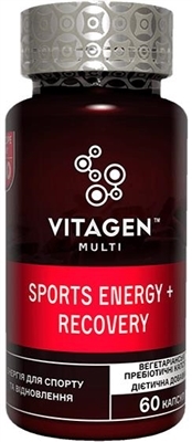 Витаджен №30 SPORTS ENERGY + RECOVERY капсулы №60 во флак.