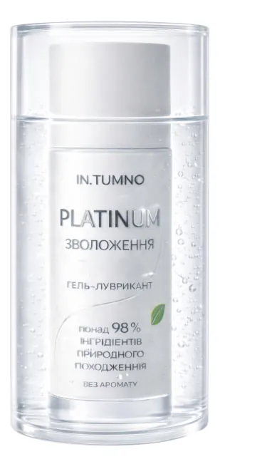 Гель-лубрикант In.Tumno Platinum без аромату, 80 мл