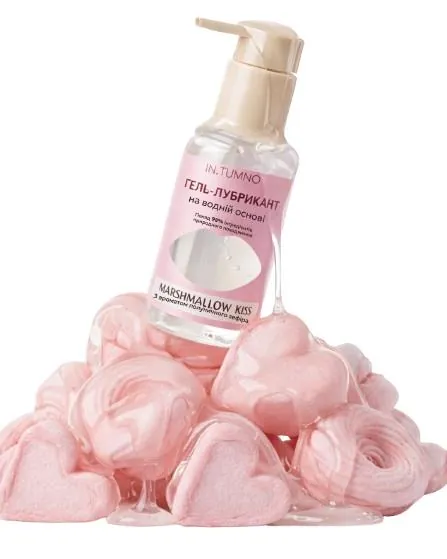 Гель-лубрикант In.Tumno Strawberry Marshmallow на водній основі, 80 мл