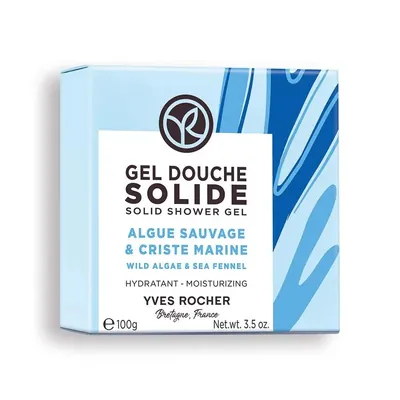 Гель для душу Yves Rocher Морські Водорості твердий брусок, 100 г