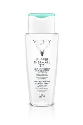 Міцелярний розчин Vichy Purete Thermale для демакіяжу обличчя та очей 3 в 1, 200 мл