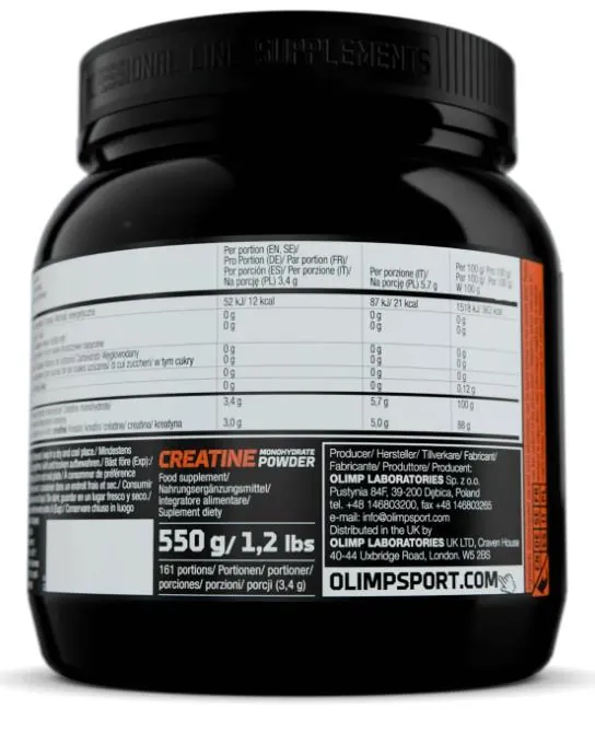 Креатин Olimp Creatine Monohydrate Powder, 550 г