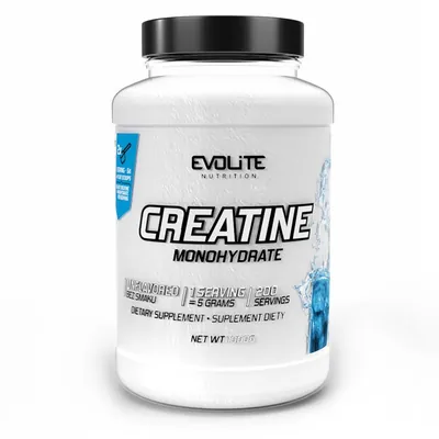 Креатин Evolite Nutrition Creatine Monohydrate без смаку, 1000 г