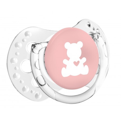 Пустушка силіконова Lovi My Little Love динамічна, 22/847girl, 0-2 місяці, 2 шт